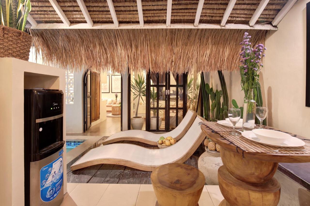 Seminyak Beach Bungalow Studio Villa 1 With Private Pool Sbb1 Eksteriør bilde